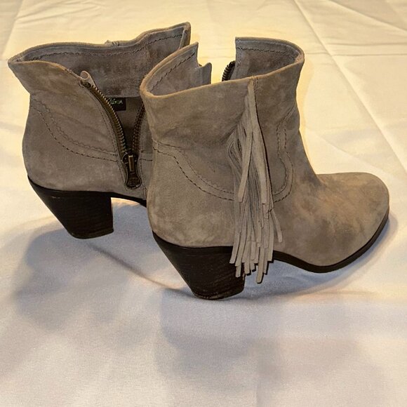 Sam Edelman Fringe Boots - Picture 1 of 3
